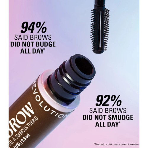 Makeup Revolution - Gel à sourcils Wrap Brow - Warm Medium Brown