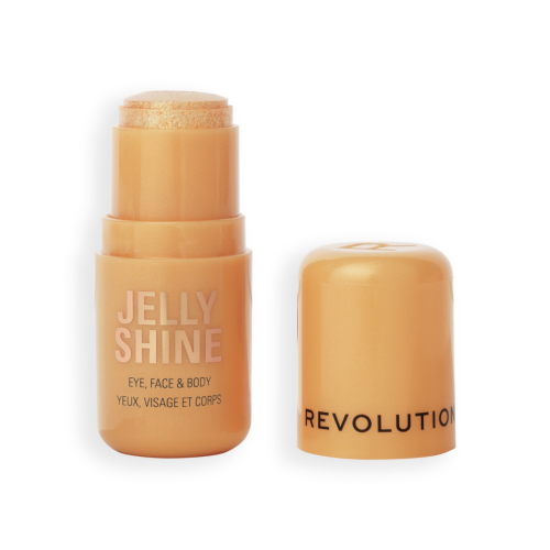 Makeup Revolution - Enlumineur Jelly Shine Shadow and Highlight Stick - Celestial Gold