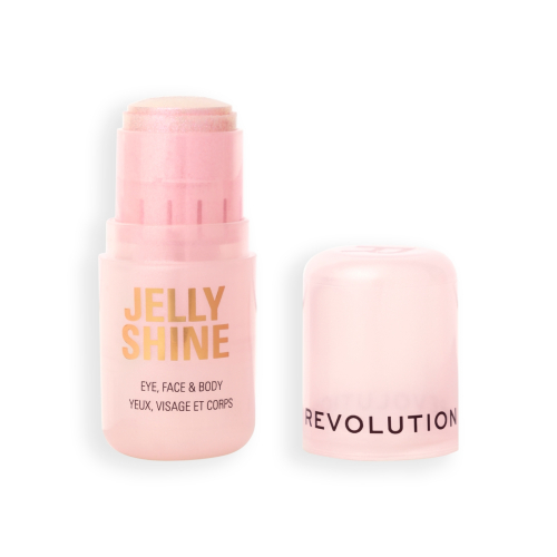 Makeup Revolution - Enlumineur Jelly Shine Shadow and Highlight Stick - Ethereal Pink