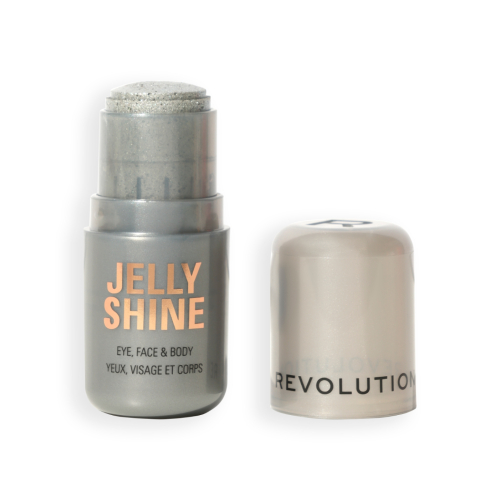 Makeup Revolution - Surligneur Jelly Shine Shadow and Highlight Stick - Silver Moonlight