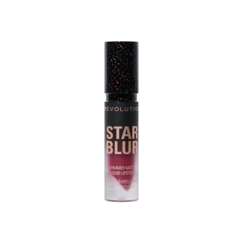 Makeup Revolution - Rouge à lèvres liquide mat avec reflets Star Blur - Crimson Envy