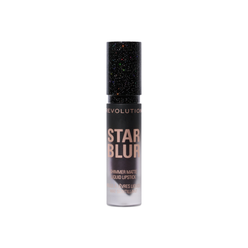 Makeup Revolution - Rouge à lèvres liquide mat avec reflets Star Blur - Midnight Eclipse