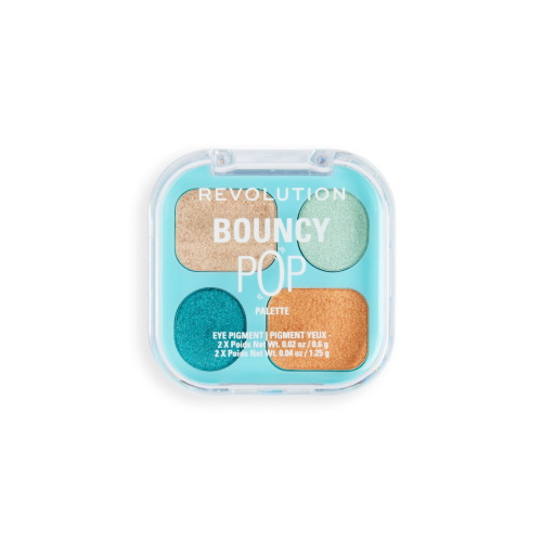 Makeup Revolution - Mini palette d'ombres à paupières Bouncy Pop - Aqua Splash