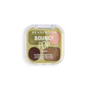 Makeup Revolution - Mini palette d'ombres à paupières Bouncy Pop - Evergreen