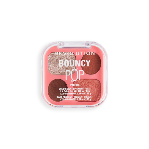 Makeup Revolution - Mini palette d'ombres à paupières Bouncy Pop - Sunrise