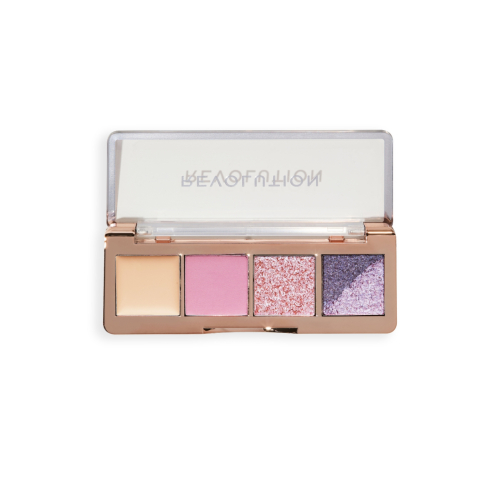 Makeup Revolution - Mini palette de fards à paupières - The Enchanted Icon Edit Soft Pink Nudes