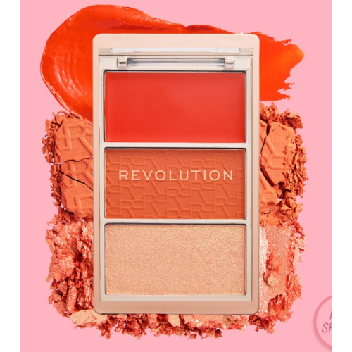 Makeup Revolution - Palette de blush Icon Blush - Tangerine Tease