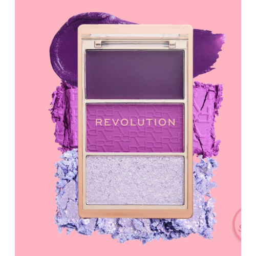 Makeup Revolution - Palette de blush Icon Blush - Violet Vogue