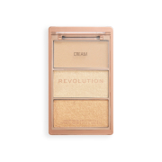Makeup Revolution - Highlight Icon Palette d'illuminateurs - Rosy Gold Glow