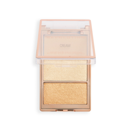 Makeup Revolution - Highlight Icon Palette d'illuminateurs - Rosy Gold Glow