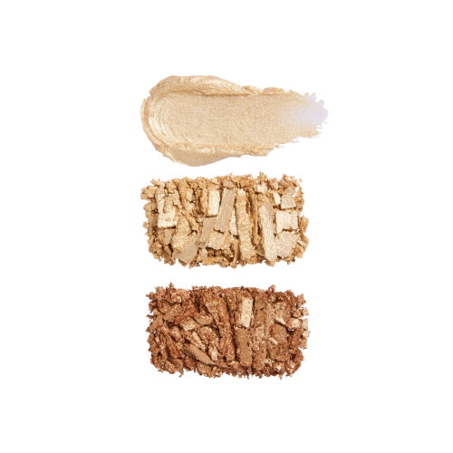 Makeup Revolution - Highlight Icon Palette d'illuminateurs - Rosy Gold Glow