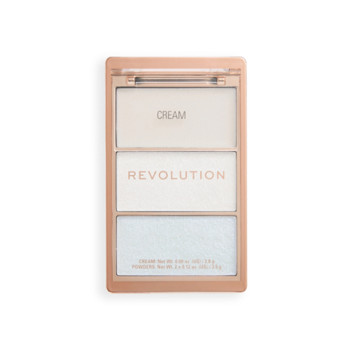 Makeup Revolution - Highlight Icon Palette d'illuminateurs - White Wishes