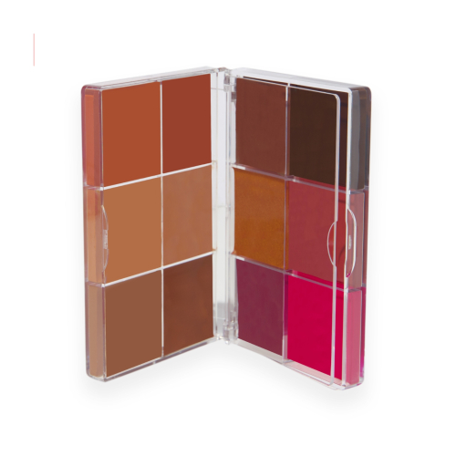 Makeup Revolution - Palette Visage Everything Base Face Icon Complexion - Dark