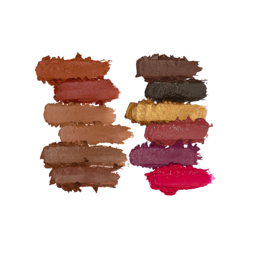 Makeup Revolution - Palette Visage Everything Base Face Icon Complexion - Dark