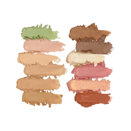 Makeup Revolution - Palette Visage Everything Base Face Icon Complexion - Light