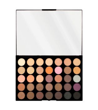 Makeup Revolution - Pro HD Amplified 35 Eyeshadow Palette - Neutrals Warm
