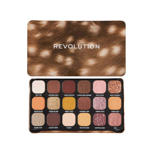 Makeup Revolution - Palette de fards à paupières Forever Flawless - Doe Eyes