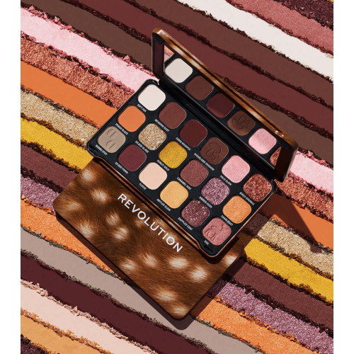 Makeup Revolution - Palette de fards à paupières Forever Flawless - Doe Eyes