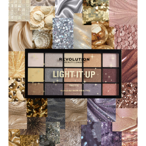 Makeup Revolution - Palette de fards à paupières Reloaded - Light It Up
