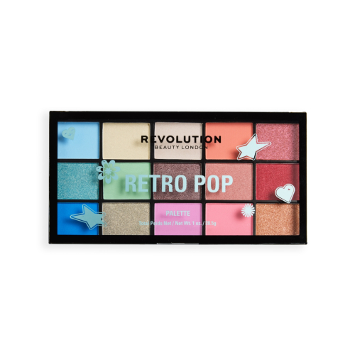 Makeup Revolution - Palette de fards à paupières Reloaded - Retro Pop