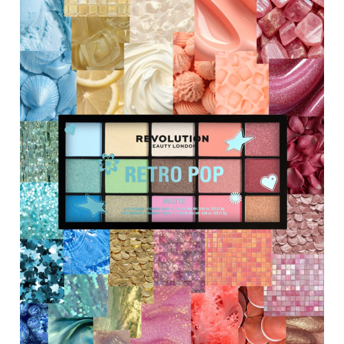 Makeup Revolution - Palette de fards à paupières Reloaded - Retro Pop