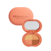 Makeup Revolution - Poudres compactes Powder Pops Colour Correct - Dark to Deep