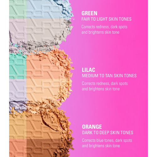 Makeup Revolution - Poudres compactes Powder Pops Colour Correct - Medium to Tan