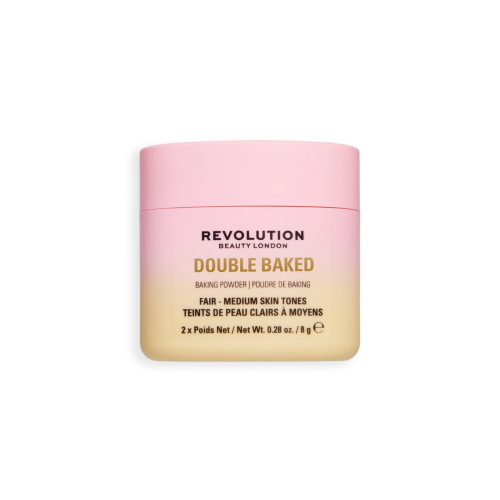 Makeup Revolution - Poudres libres Double Baked - Fair to Medium