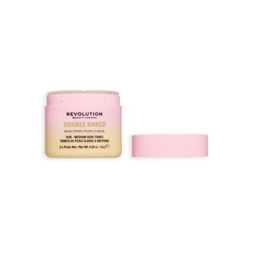 Makeup Revolution - Poudres libres Double Baked - Fair to Medium