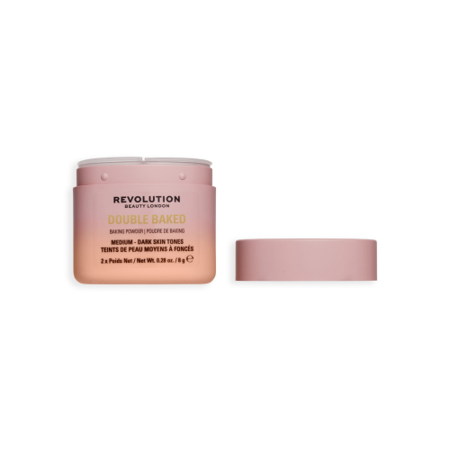 Makeup Revolution - Poudres libres Double Baked - Medium to Dark