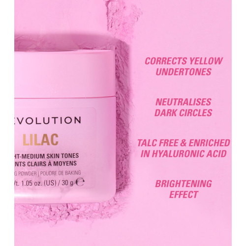 Makeup Revolution - Poudre libre pour Baking - Sweet Lilac