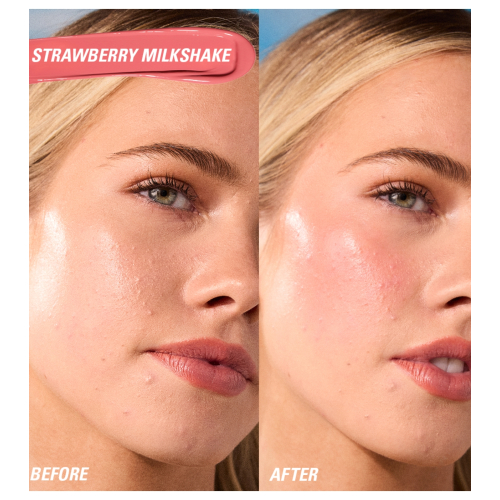 Makeup Revolution - *Super Dewy* - Blush liquide Blush burst - Strawberry milkshake cool pink