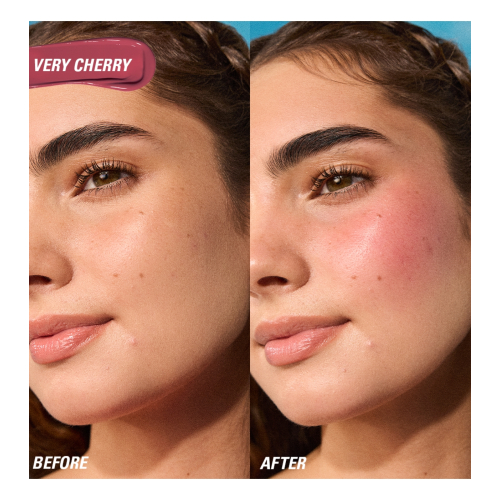 Makeup Revolution - *Super Dewy* - Blush liquide  Blush burst - Very cherry berry