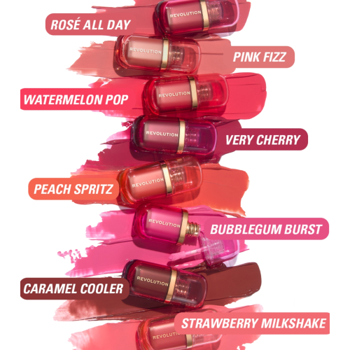 Makeup Revolution - *Super Dewy* - Blush liquide  Blush burst - Very cherry berry