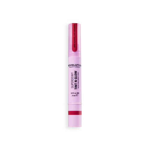 Makeup Revolution - *Super Dewy* - Blush liquide Tint N Glow - Berry Blissful