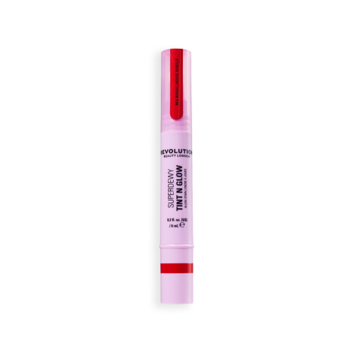 Makeup Revolution - *Super Dewy* - Blush liquide Tint N Glow - Red Rouge