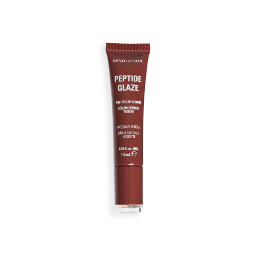 Makeup Revolution - Teinte à lèvres avec sérum Peptide Glaze - Hazelnut Spread