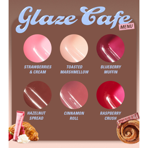 Makeup Revolution - Teinte à lèvres avec sérum Peptide Glaze - Hazelnut Spread
