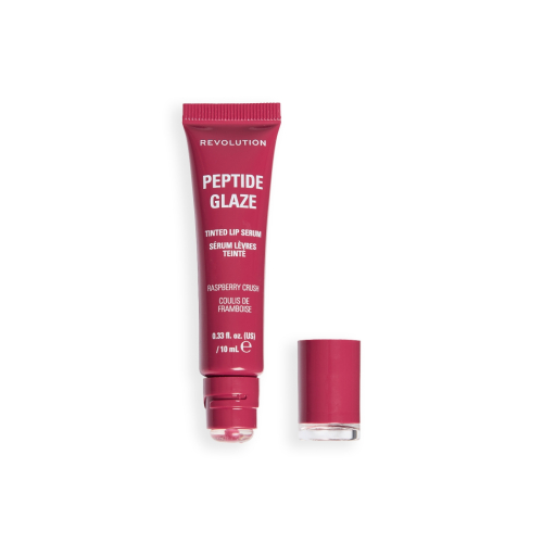 Makeup Revolution - Teinte à lèvres avec sérum Peptide Glaze - Raspberry Crush