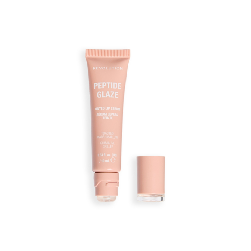 Makeup Revolution - Teinte à lèvres avec sérum Peptide Glaze - Toasted Marshmallow