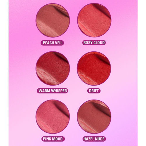 Makeup Revolution - Teinte pour joues et lèvres Bouncy Pudding - Brush Drift