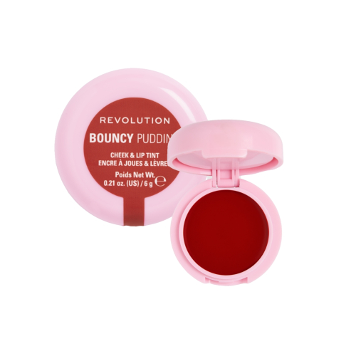 Makeup Revolution - Teinte pour joues et lèvres Bouncy Pudding - Brush Drift