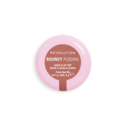 Makeup Revolution - Teinte pour joues et lèvres Bouncy Pudding - Hazy Nude