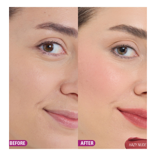Makeup Revolution - Teinte pour joues et lèvres Bouncy Pudding - Hazy Nude