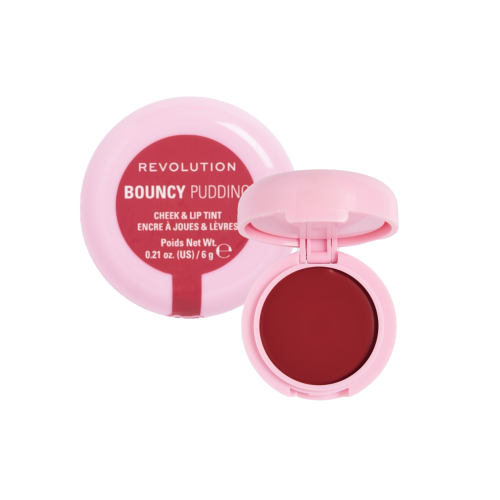 Makeup Revolution - Teinte pour joues et lèvres Bouncy Pudding - Pink Mood