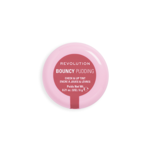 Makeup Revolution - Teinte pour joues et lèvres Bouncy Pudding - Rosy Cloud