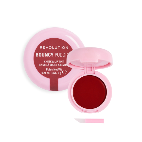 Makeup Revolution - Teinte pour joues et lèvres Bouncy Pudding - Warm Whisper