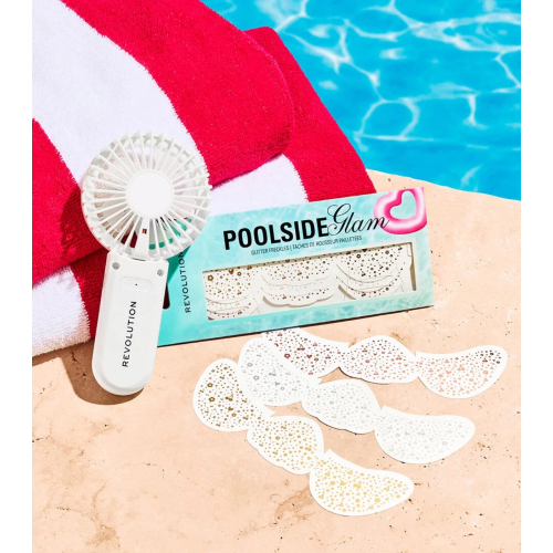 Makeup Revolution - Ventilateur électrique portatif Poolside