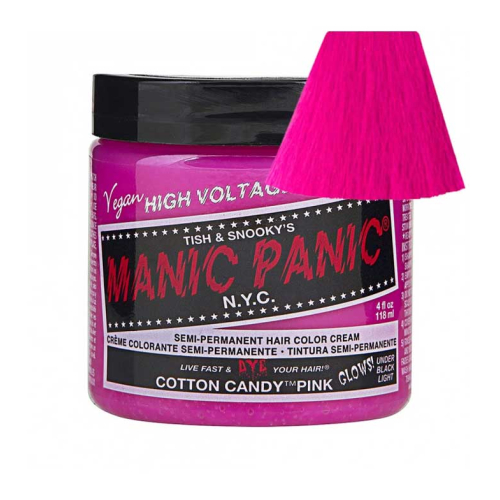Manic Panic - Coloration fantaisie semi-permanente Classic - Cotton Candy Pink