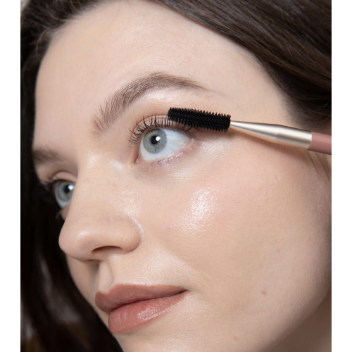 Maria Orbai - Pinceau à sourcils et cils à double embout Soft Vegan Brush Brownie